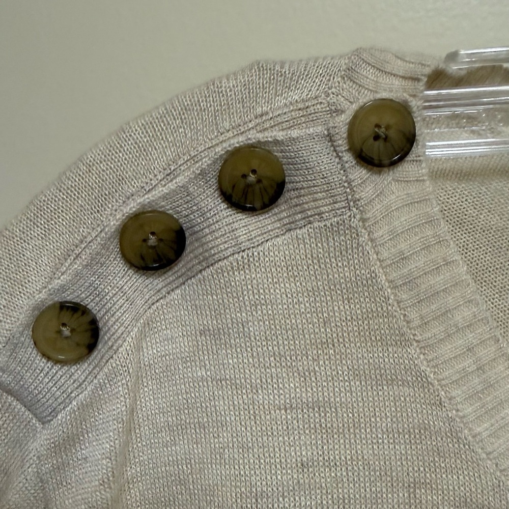 NWT LOFT Oatmeal Knit Sweater